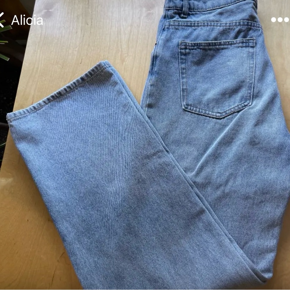 H&M wide leg jeans